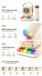 Portable Bluetooth speaker with AEMAI branding - detailed view 4