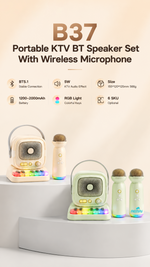 Portable Bluetooth speaker with AEMAI branding - detailed view 5