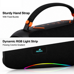 Portable Bluetooth speaker with AEMAI branding - view 2