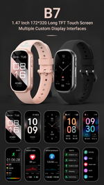 Health tracking smart watch with AEMAI branding - detailed view 2