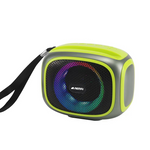 AEMAI BM35 compact neon green portable Bluetooth speaker with RGB ring light and strap - view 5