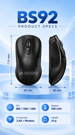 AEMAI BS92 Wireless Mouse - view 7