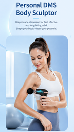 Mini deep tissue massage gun with AEMAI branding - detailed view 5