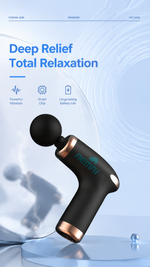 Mini deep tissue massage gun with AEMAI branding - detailed view 7