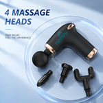 Mini deep tissue massage gun with AEMAI branding - view 4