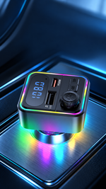 AEMAI CC83 car charger with Bluetooth FM transmitter PD 20W and LED voltage display - detailed view 4