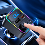 AEMAI CC83 car charger with Bluetooth FM transmitter PD 20W and LED voltage display - view 2