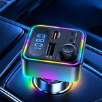 AEMAI CC83 car charger with Bluetooth FM transmitter PD 20W and LED voltage display - view 3