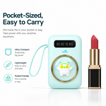 AEMAI CD167 10000mAh power bank with 4-in-1 built-in cables mint green - view 2