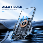 AEMAI CW15 car wireless charging phone mount alloy build rapid cooling