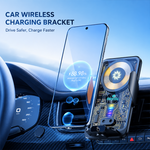 AEMAI CW15 car wireless charging phone mount alloy build rapid cooling - view 4