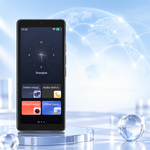 AEMAI FY26 handheld two-way voice translator with dual language screen and three buttons - view 3