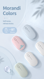 Wireless mouse with AEMAI branding - detailed view 2
