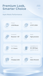 Wireless mouse with AEMAI branding - detailed view 6