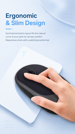 Wireless mouse with AEMAI branding - detailed view 1