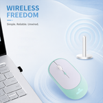 Wireless mouse with AEMAI branding - view 2