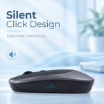 Wireless mouse with AEMAI branding - view 3