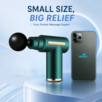 AEMAI JMQ41 mini deep tissue massage gun compact 4 massage heads - view 2