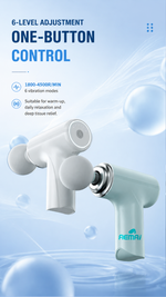 AEMAI JMQ51 mini massage gun transparent shell 1200mAh battery - detailed view 3