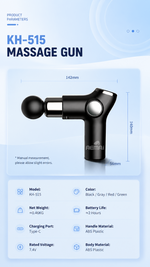 AEMAI KH-515 portable massage gun - view 12