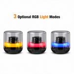 RGB ambient light speaker with AEMAI branding - view 3