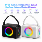 AEMAI LY425 portable Bluetooth speaker RGB ambient light shoulder strap - view 4