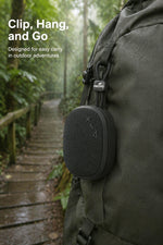 AEMAI mini speaker fits beautifully at home compact size on wooden table with coffee cozy living room
