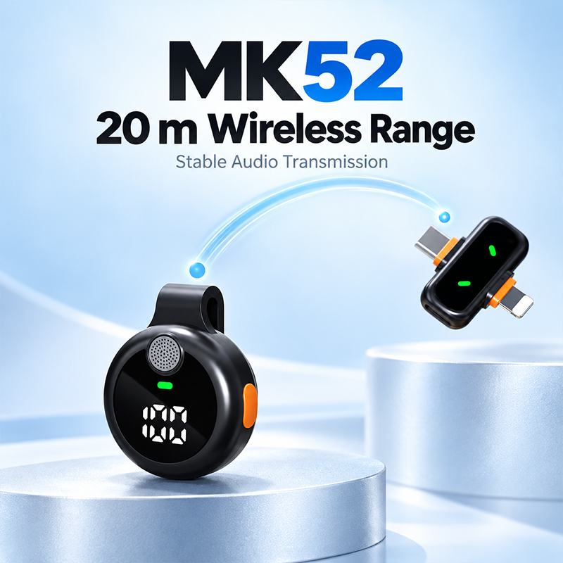 AEMAI MK52 Wireless Lavalier Microphone - view 1