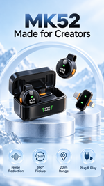 AEMAI MK52 Wireless Lavalier Microphone - view 11