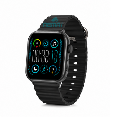 AEMAI N55 Sports Smart Watch - HD Touch, Black Case