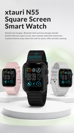Health tracking smart watch with AEMAI branding - detailed view 5