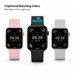 Health tracking smart watch with AEMAI branding - view 4