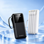 AEMAI PD101 white power bank with built-in lanyard and segmented battery display - view 4