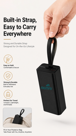 Portable power bank 20000mah with AEMAI branding - detailed view 4