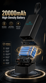 Portable power bank 20000mah with AEMAI branding - detailed view 5