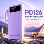 Power bank AEMAI PD126 – 4 câbles intégrés