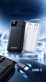 AEMAI PD135 magnetic power bank with clover charging pad and built-in cables - detailed view 5