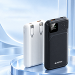 AEMAI PD135 magnetic power bank with clover charging pad and built-in cables - view 2