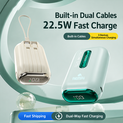 AEMAI PD14 Portable Power Bank 10000mAh - 10000mAh, 22.5W Fast Charge
