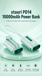 Portable power bank 10000mah with AEMAI branding - detailed view 5