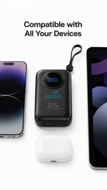 Portable power bank 10000mah with AEMAI branding - detailed view 3