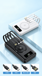 AEMAI PD29 black magnetic wireless power bank with digital display airline friendly - detailed view 4