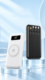 AEMAI PD29 black magnetic wireless power bank with digital display airline friendly - detailed view 5