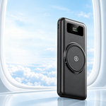 AEMAI PD29 black magnetic wireless power bank with digital display airline friendly - view 6
