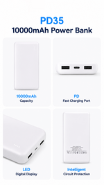 Portable power bank multi-port with AEMAI branding - detailed view 4
