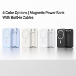Portable power bank magnetic with AEMAI branding - view 3