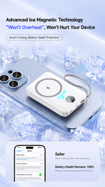 Portable power bank 10000mah with AEMAI branding - detailed view 3