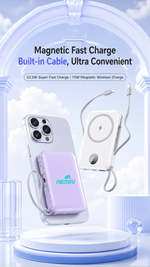 Portable power bank 10000mah with AEMAI branding - detailed view 5