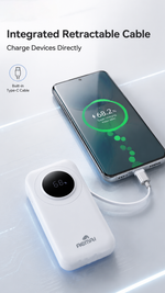 Portable power bank pocket-size with AEMAI branding - detailed view 3