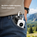 Portable power bank pocket-size with AEMAI branding - view 2